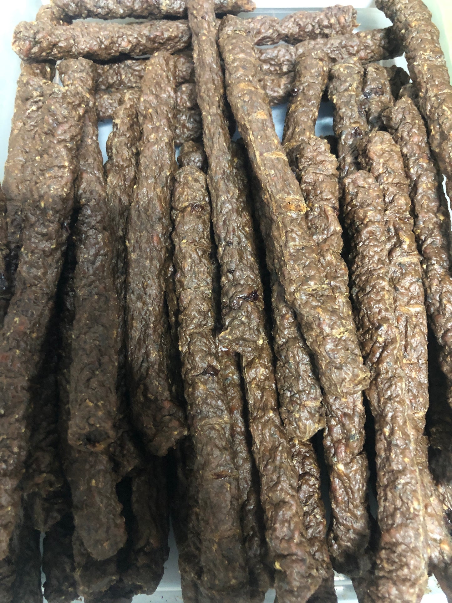 All Natural BEEF Sticks Dog & Puppy Treat : 8”-9” Protein Chew Sticks