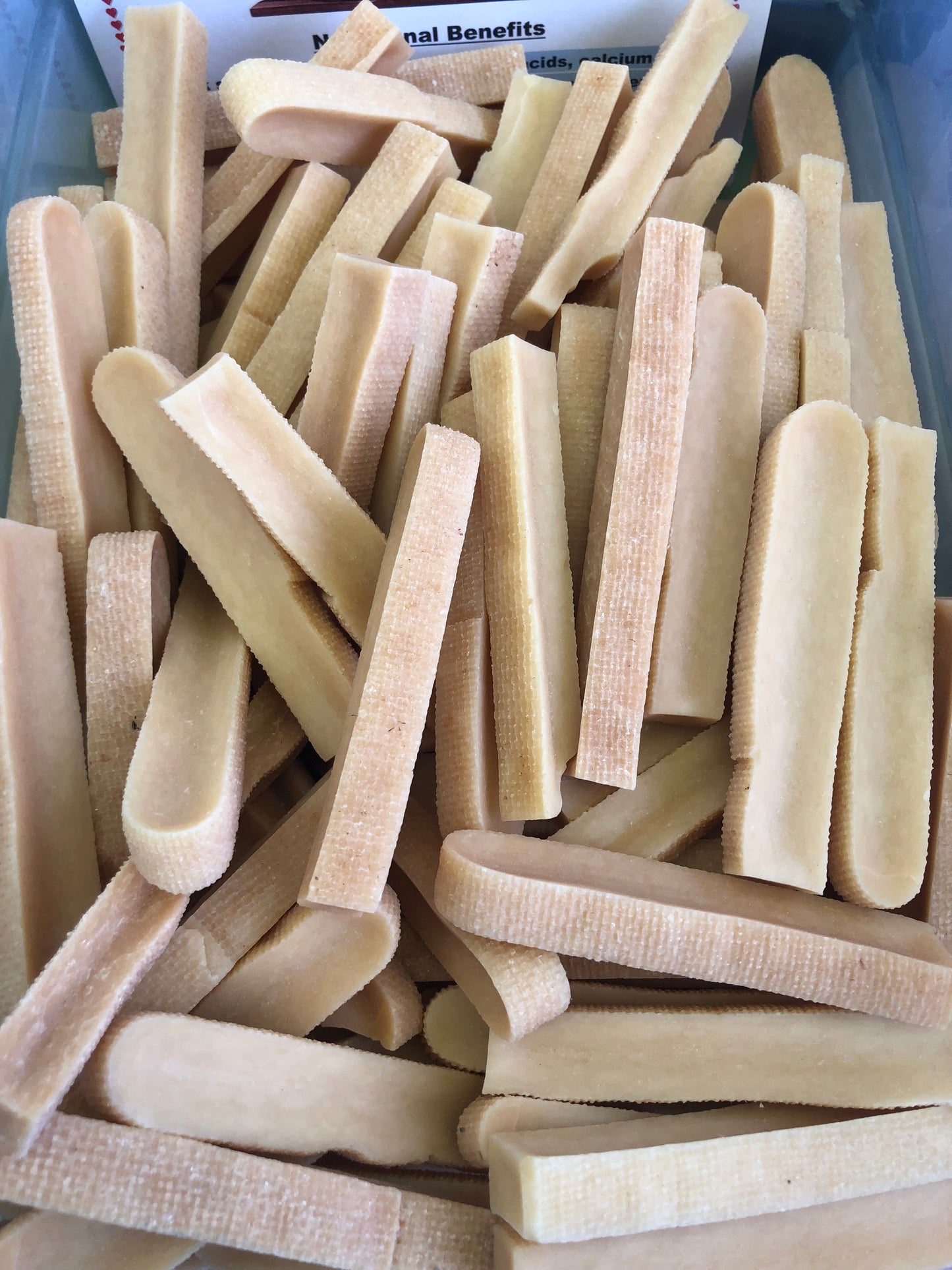 All Natural Himalayan Yak Sticks Dog & Puppy Treat - Skinny 3”-4” Stick Heavy Chew For Small Dogs