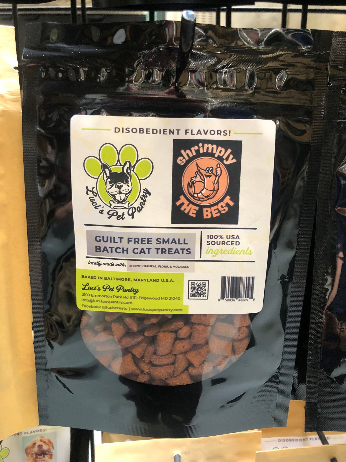Beef - All Natural "Beef" Cat & Kitten Disobedient Treats - 2 oz. Pouch