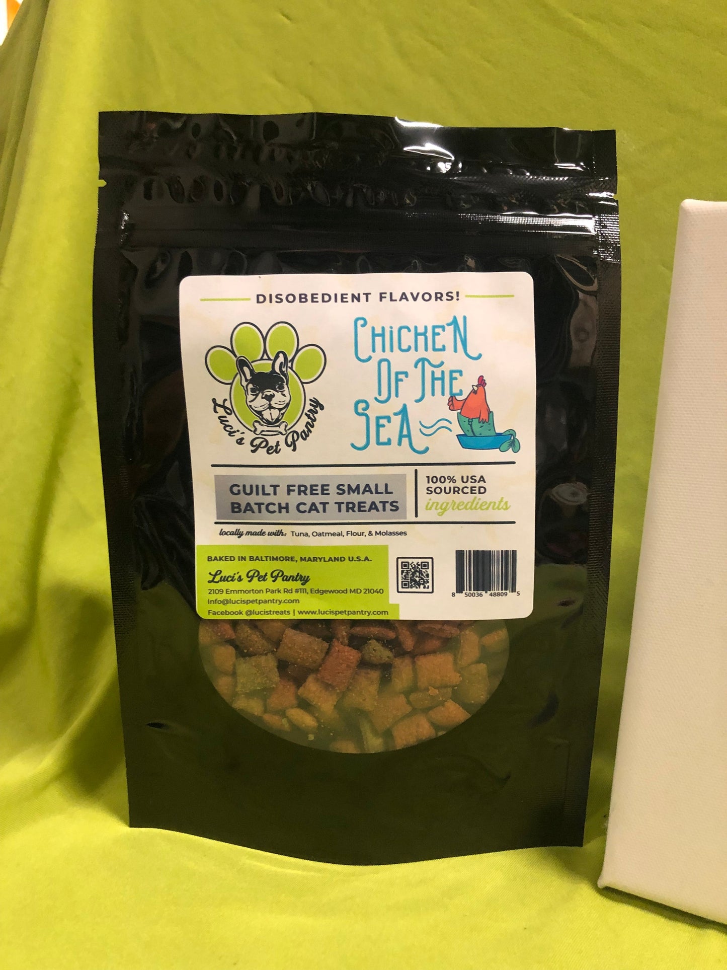 Beef - All Natural "Beef" Cat & Kitten Disobedient Treats - 2 oz. Pouch