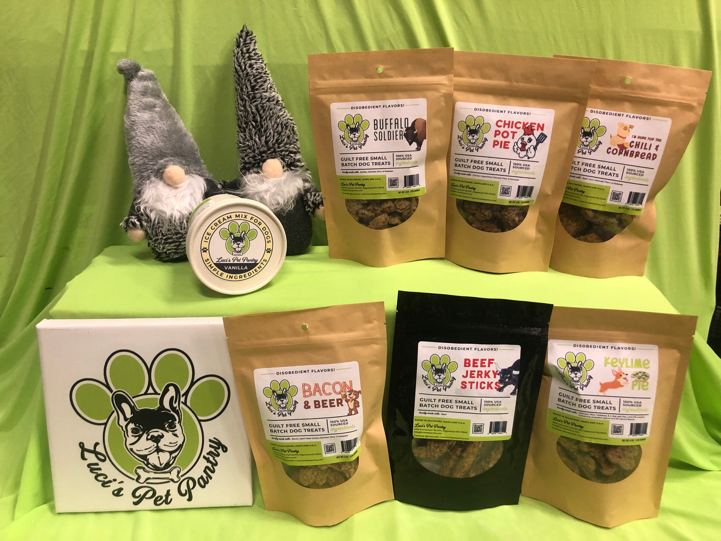 "Labor Day" Dog & Puppy Gift Box! Now Available Year Round!