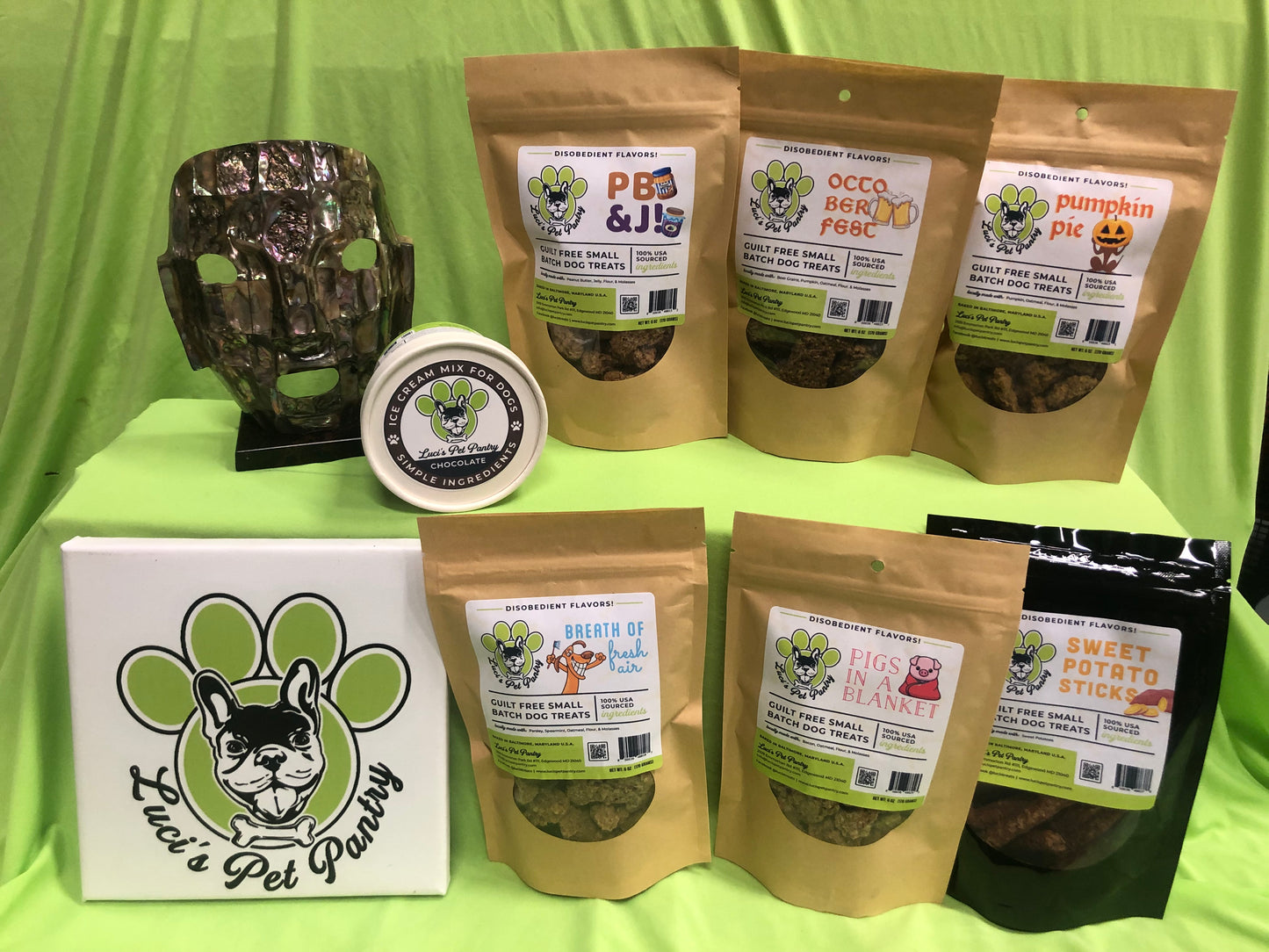 "Halloween" Dog & Puppy Gift Box! Now Available Year Round!