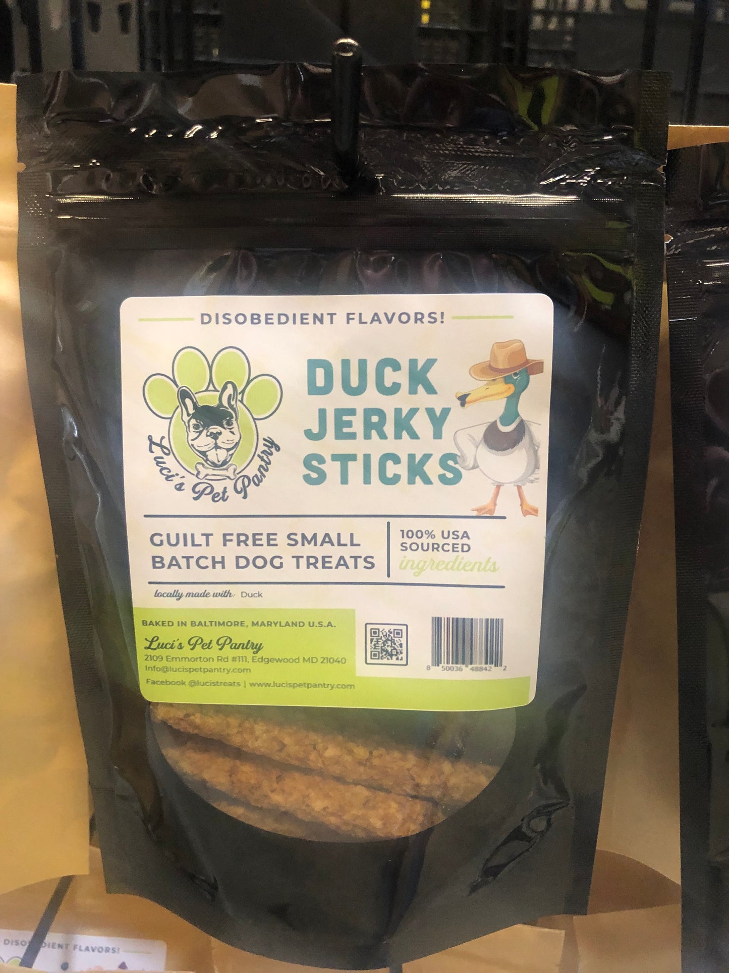 Sweet Potato Sticks - All Natural Single Ingredient Dog & Puppy Jerky Treats - 2 oz. Pouch