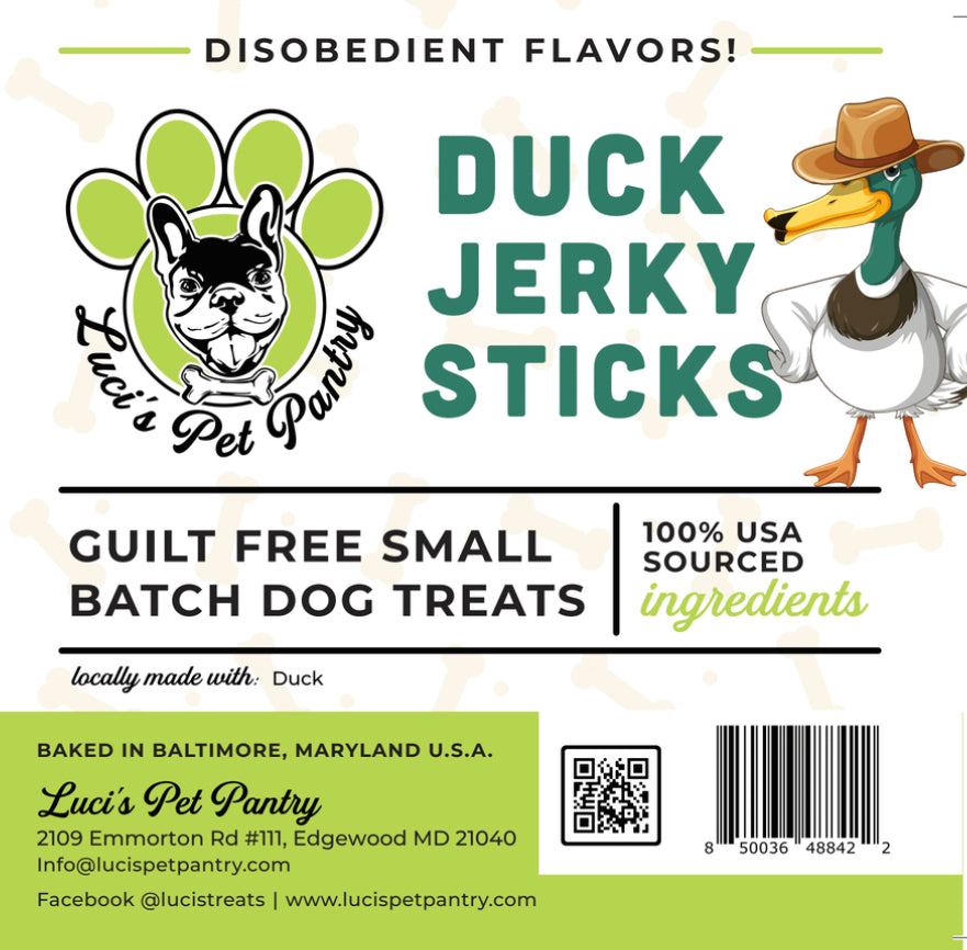 Sweet Potato Sticks - All Natural Single Ingredient Dog & Puppy Jerky Treats - 2 oz. Pouch