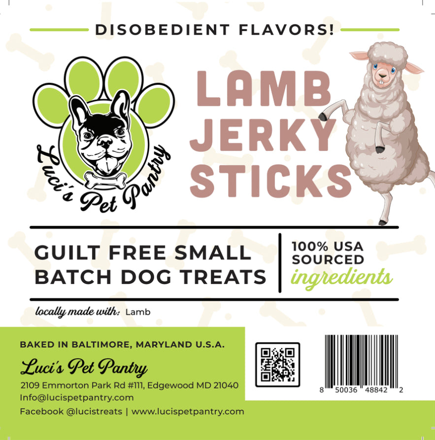 Turkey Sticks - All Natural Single Ingredient Dog & Puppy Jerky Treats - 2 oz. Pouch