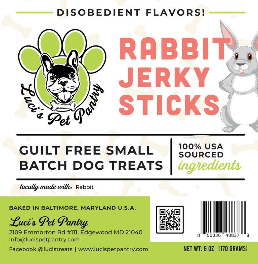 Turkey Sticks - All Natural Single Ingredient Dog & Puppy Jerky Treats - 2 oz. Pouch