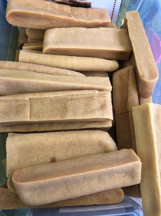 All Natural Himalayan Yak Sticks Dog & Puppy Treat - 1/2 lb Stick Heavy Chew For Large Dogs