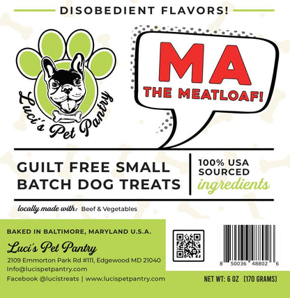 7 Bag "Woofpack" Dog & Puppy Disobedient Treat Gift Box!