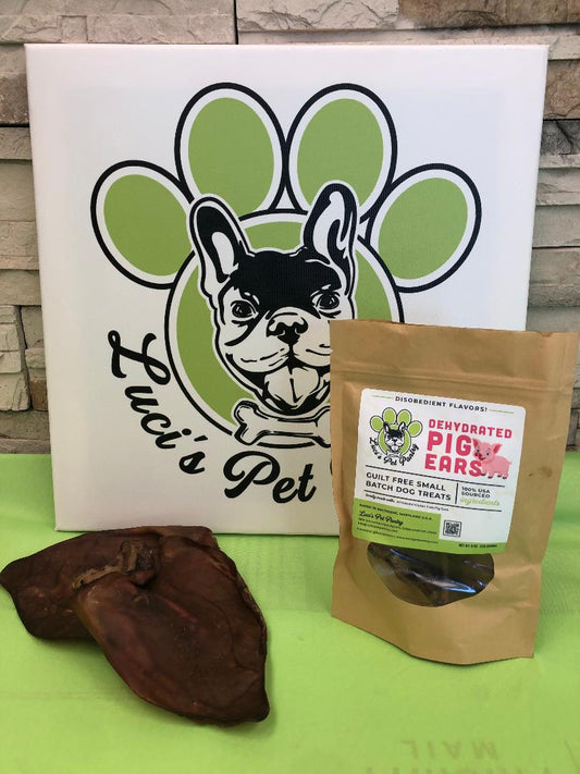 All Natural Pig Ear Chew - Single Pouch