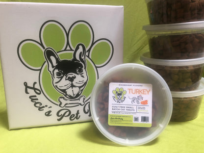 Shrimp - All Natural "Beef" Cat & Kitten Treats - Disobedient Tub of Cat Treats