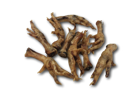 Dehydrated Chicken Feet All Natural Healthy Dog Chews