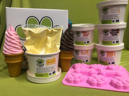 Roast Beef Flavored Frozen Doggie Ice Cream Mix - Just add water and freeze!