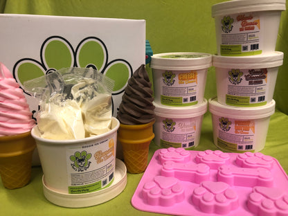 Roast Beef Flavored Frozen Doggie Ice Cream Mix - Just add water and freeze!