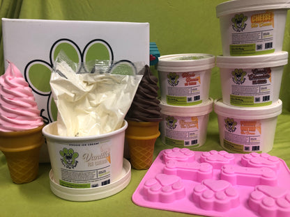 Roast Beef Flavored Frozen Doggie Ice Cream Mix - Just add water and freeze!