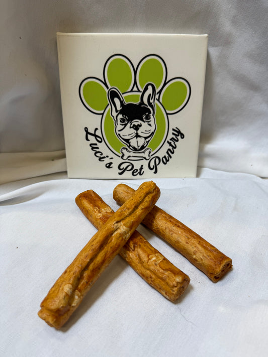 All Natural Chicken Collagen Sticks Dog & Puppy Chews - 5" Heavy Chew Protein Sticks