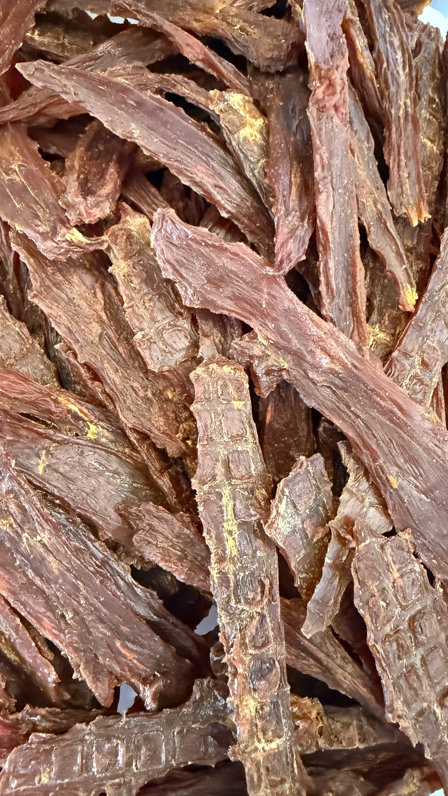 Alligator Jerky Strips - All Natural Single Ingredient Dog & Puppy Jerky Treats