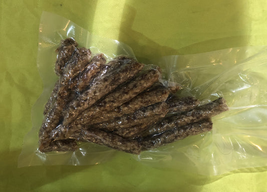 Pork (Bacon) Sticks - All Natural Single Ingredient Dog & Puppy Jerky Treats - 5 oz. Bulk Pack
