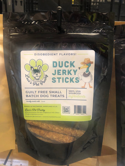 Lamb Sticks - All Natural Single Ingredient Dog & Puppy Jerky Treats - 2 oz. Pouch