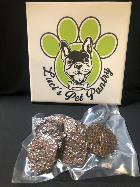 All Natural Smoked & Dehydrated Beef Jerky Chews - Dog & Puppy Treats