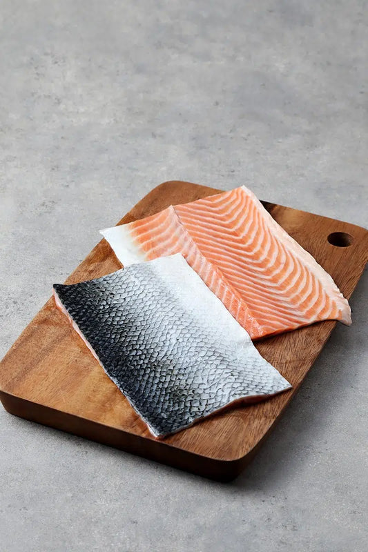 All Natural Dehydrated Salmon Skins For Dogs & Cats: Single Ingredient!